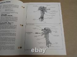 1974 Johnson Outboards Service Shop Repair Manual 6 HP 6R74 6RL74 OEM BRAND NEW