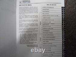 1983 83 HONDA CX650 TURBO CX 650 Service Shop Repair Manual Brand New 1983