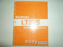 1984 Suzuki LT125 Service Repair Workshop Shop Manual BRAND NEW