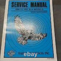 1986 1987 1988 1989 1990 Harley Davidson XLH Models Service Shop Manual BRAND NE