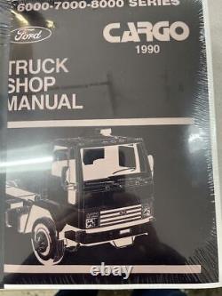 1990 FORD CARGO TRUCK Service Shop Repair Workshop Manual Brand New 1990