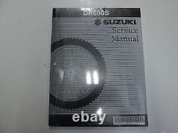 1990s Suzuki DR650S Service Repair Workshop Shop Manual BRAND NEW FACTORY