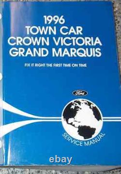 1996 LINCOLN TOWN CAR Service Shop Manual OEM 96 FACTORY OEM BRAND NEW BOOK