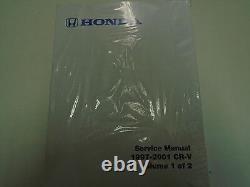 1997 2001 Honda CR-V CRV Service Shop Repair Manual FACTORY BOOK BRAND NEW