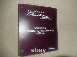 1997 Plymouth Prowler Service Manual 1st release Brand NEW COMPLETE COOL FIND