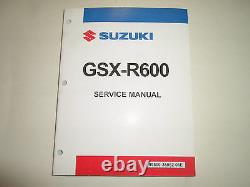 1998 Suzuki GSX-R600 Service Repair Shop Manual FACTORY Brand New 1998