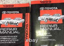 1999 Toyota TACOMA TRUCK Service Shop Repair Workshop Manual Set BRAND NEW