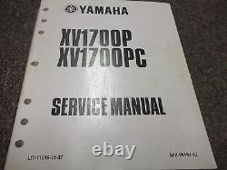 2001 2002 Yamaha XV1700P XV1700PC Service Shop Repair Manual FACTORY Brand NEW