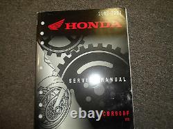 2002 2003 HONDA CBR900F 919 Service Shop Repair Factory Manual BRAND NEW