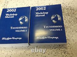 2002 Ford Thunderbird Service Repair Shop Workshop Manual Set BRAND NEW
