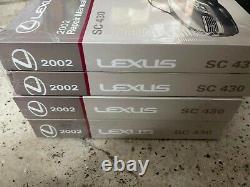 2002 LEXUS SC430 SC 430 Service Shop Workshop Repair Manual Set Brand New