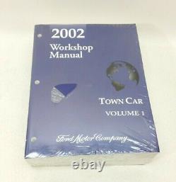 2002 Lincoln Town Car Factory Original Service Repair Manual Set BRAND NEW #F6
