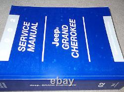 2002 Mopar JEEP GRAND CHEROKEE Service Shop Repair Workshop Manual Brand New