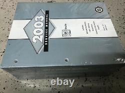 2003 CADILLAC SEVILLE Service Repair Shop Workshop Manual Set Brand New OEM