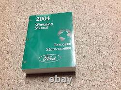 2004 Ford EXPLORER Mountaineer TODOTERRENO Service Shop Repair Manual BRAND NEW