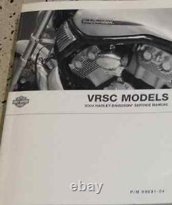 2004 Harley Davidson VRSC Service Repair Shop Workshop Manual BRAND NEW