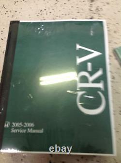 2005 2006 Honda CR-V CRV Service Shop Repair Workshop Manual Brand New