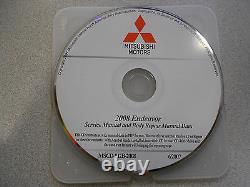 2008 MITSUBISHI ENDEAVOR Service Shop Manual CD FACTORY BRAND NEW OEM