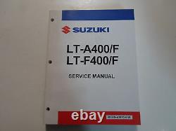 2008 Suzuki LT-A400/F LT-F400/F Service Repair Shop Workshop Manual Brand New