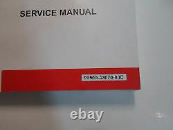 2008 Suzuki LT-A400/F LT-F400/F Service Repair Shop Workshop Manual Brand New