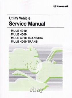 2009-2023 Kawasaki Mule 4010, 4000, Trans & Trans 4x4 Factory Service Manual 717