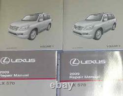 2009 Lexus ES350 ES 350 Service Shop Repair Workshop Manual Set Brand NEW