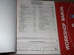 2011 Ford EDGE LINCOLN MKX Service Shop Repair Workshop Manual Set BRAND NEW