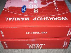 2011 Ford EDGE LINCOLN MKX Service Shop Repair Workshop Manual Set BRAND NEW