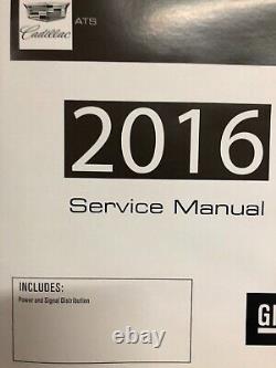 2016 CADILLAC ATS Service Shop Repair Workshop Manual SET FACTORY BRAND NEW OEM