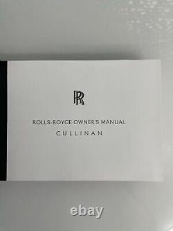 2023 Rolls Royce Cullinan Owner's Manual Service Warranty Manual Oem Brand New