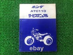 Atc110 Service Manual Wiring Diagram Honda Genuine Used Motorcycle Maintenance I