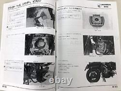 Honda Motocomponent/Ncz50 Ab12 Service Manual/Maintenance Book Maintenance Genui