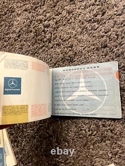 Original Mercedes 1961 1962 Ponton Adenauer Heckflosse Service Manual Open