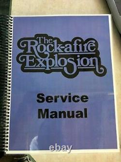 Rock-afire Explosion Service Manual- Brand New! - Autographed and Dedicated