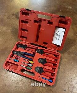 Tool Aid 18700 Master Terminals Service Kit, Original Case, Instruction Manual