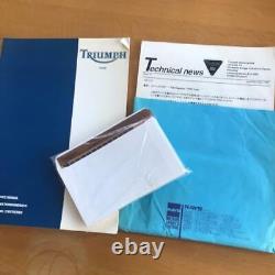 Triumph Service Manual Maintenance Book