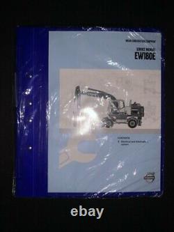 VOLVO EW180E Service Manual Electrical & Info System BRAND NEW IN PLASTIC 2/5