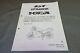 Vfr400R Service Manual Supplementary Edition Nc24-100-Wiring Diagram Included Cu